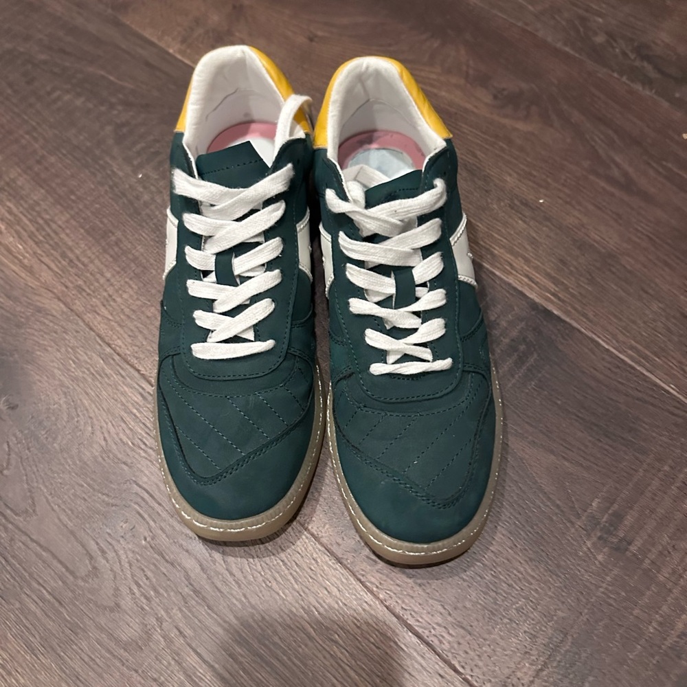 MIA Green and Yellow Sneakers